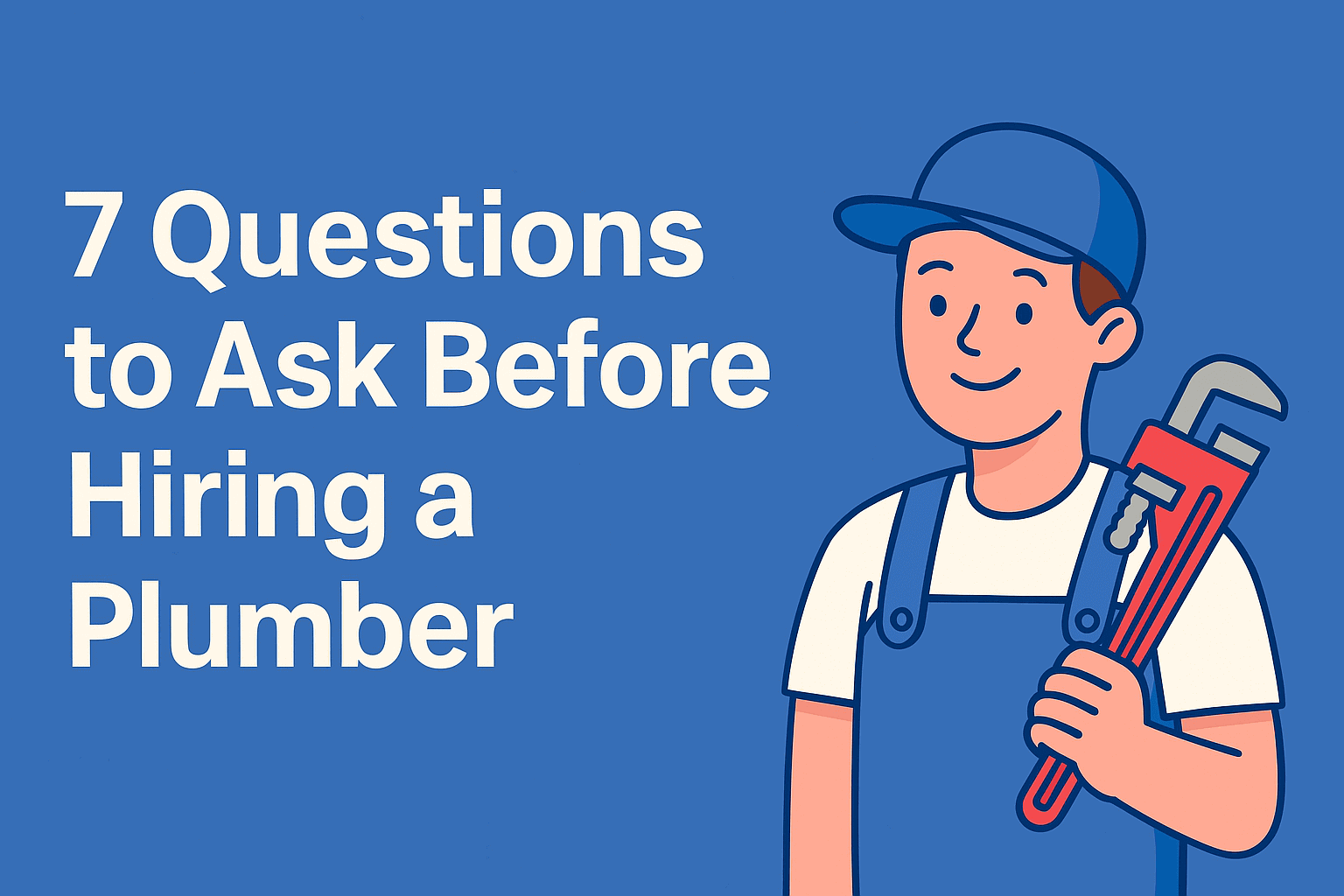 🧠 7 Preguntas Que Debes Hacer Antes de Contratar a un Plomero